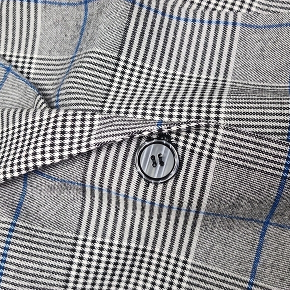 Eloquii womens plus size plaid blazer size 14 - Picture 3 of 6